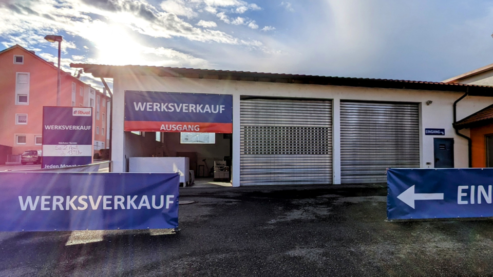 Der Werksverkauf in Stockach